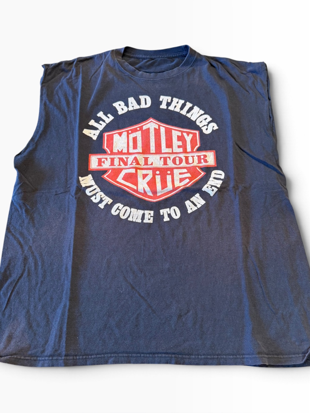 Motley Crue 2014 Tour Merch T Shirt Large